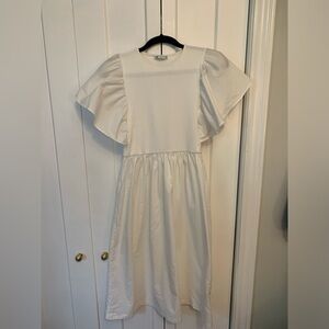White dress Zara Size Medium